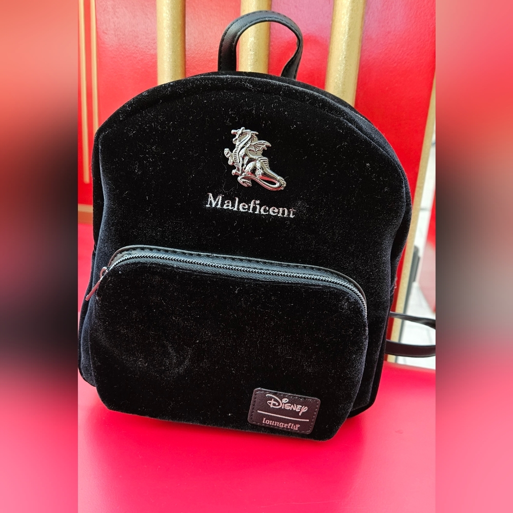 loungefly Disney maleficent mini backpack